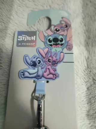 Llavero Stitch con figuras.llavero largo