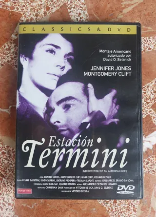 DVD Estación Termini Jennifer Jones Montgomery Cli