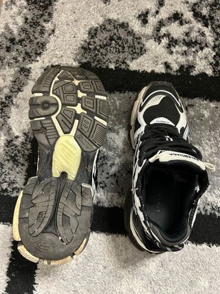 Balenciaga Scarpe Uomo 44 Nero Bianco