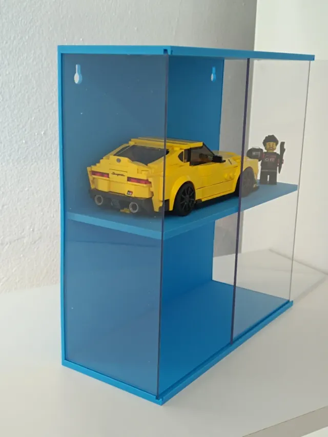 Expositor Vitrina Lego Speed Champions Pared