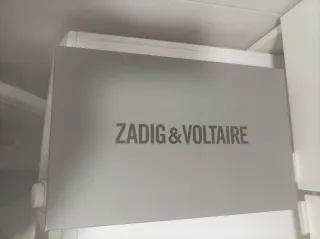 Zadig & Voltaire Piel Talla 37 Roja/Blanca