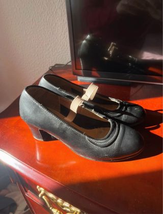 Zapatos Flamenca Niña Negros