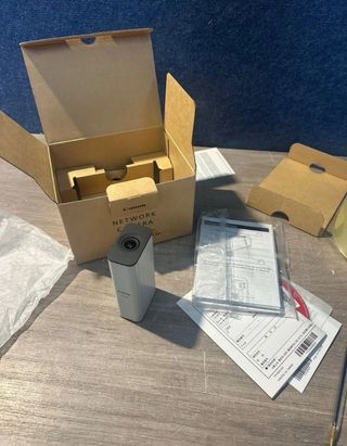 Cámara mini IP tipo caja Canon VBS900F F