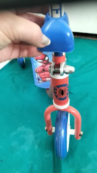 Patinete infantil Spiderman 3 ruedas