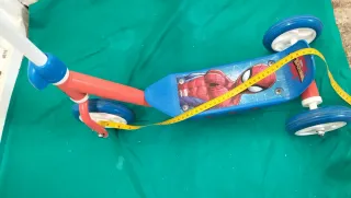 Patinete infantil Spiderman 3 ruedas