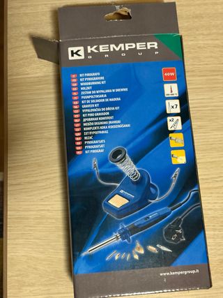 Kit pirografia Kemper 40W