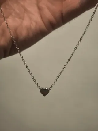 Collar Corazón Plata