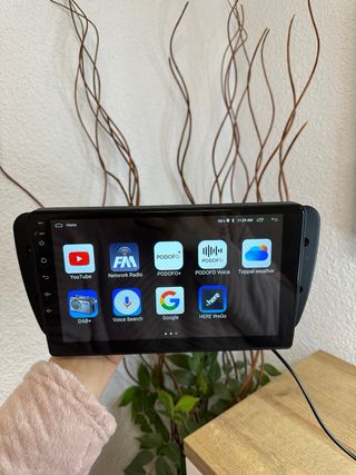 Radio Coche Pantalla para Seat Ibiza 6j 2009-2013