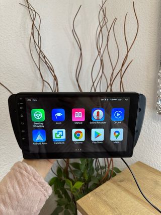 Radio Coche Pantalla para Seat Ibiza 6j 2009-2013