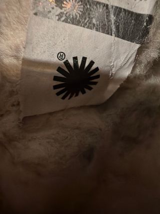 Zapatos UGG negro con Cordones Marrones