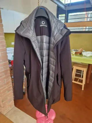 Parka nero Up To Be originale