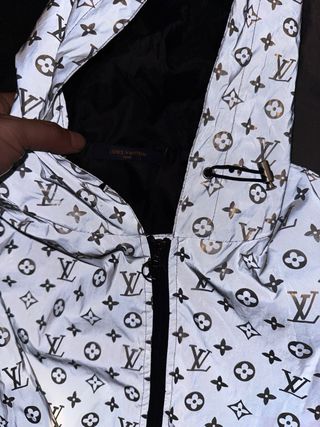 Giacca Lv monogram luccicante