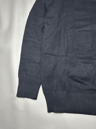 Ami Paris Suéter Preto Coração Vermelho