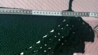 Toquilla crochet verde
