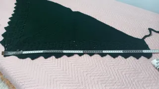 Toquilla crochet verde