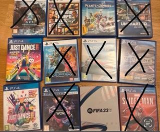 Lote Videojuegos PS4/PS5