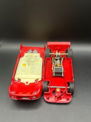 Coche Scalextric Rojo Ford GT40