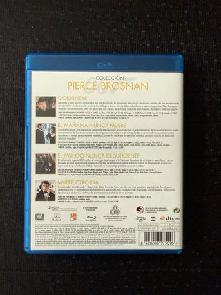 Colección Blu-ray Pierce Brosnan 007 James Bond