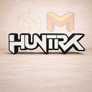 Logo HUNTRIX KPOP Impreso 3D