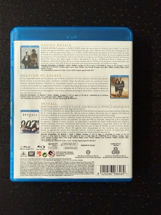 Colección Blu-ray James Bond 007 Daniel Craig