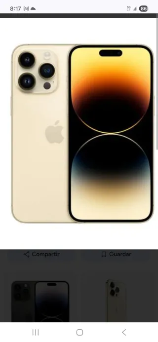 iPhone 14 Pro Max Dorado
