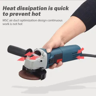 Radial Eléctrica 1000W 125MM 6 Velocidades