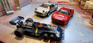 Restauración coches Scalextric