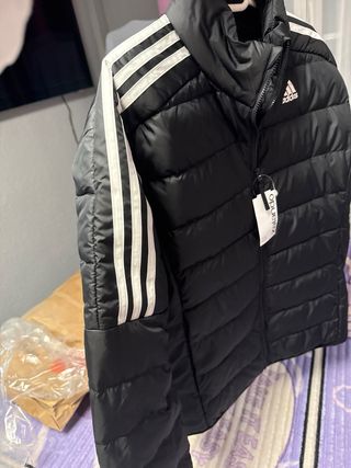 Chaqueta Adidas niño negra