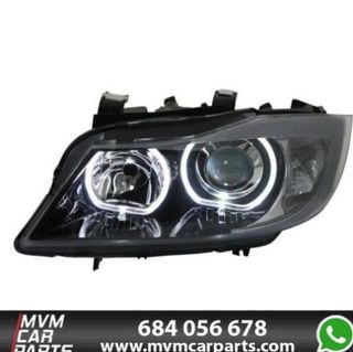 Faros Angel eyes para BMW E90 look Xenon