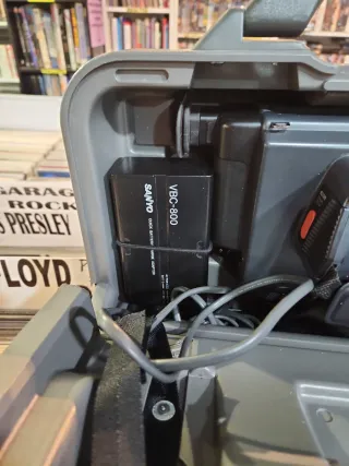 Cámara de vídeo Sanyo gris