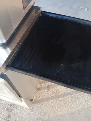 Mueble para cafetera gris