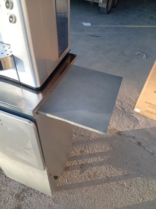 Mueble para cafetera gris