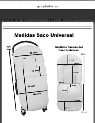 Saco universal Dydados espacial