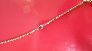 Collana Unisex Acciaio Inox con Pietra Verde