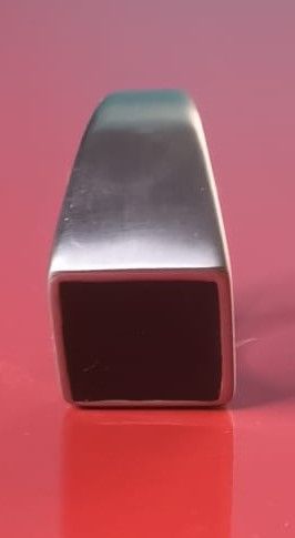 Anello Uomo Acciaio Inox Nero Satinato