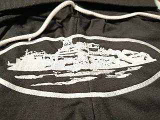 Chándal Corteiz Negro Talla S Bordado