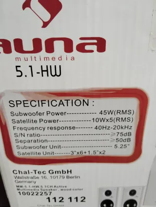 Altavoz, equipo de música