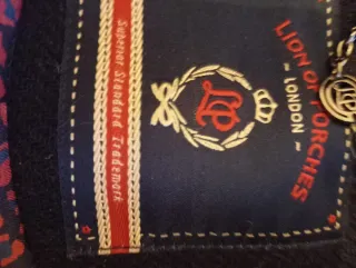 Abrigo Lion of Porches azul marino