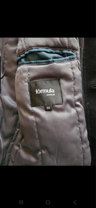 Chaqueta elegante Formula Joven Talla M