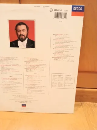 Disco LP Tutto Pavarotti Decca
