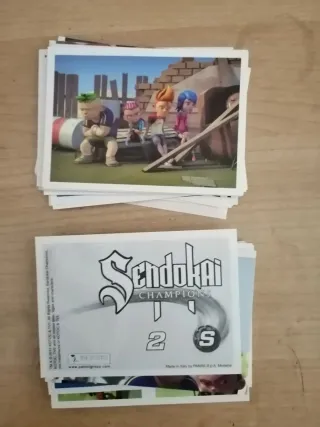 Desafio Champions sendokai Lote 70 cromos