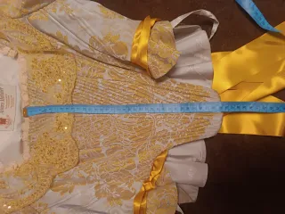 Traje Fallera Álvaro Moliner Oro y Acero 38/40