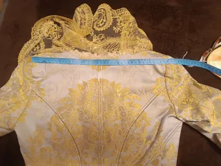 Traje Fallera Álvaro Moliner Oro y Acero 38/40