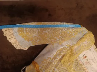 Traje Fallera Álvaro Moliner Oro y Acero 38/40