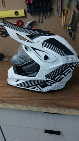 Capacete Acerbis Moto Usado Bom Estado