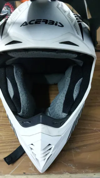 Capacete Acerbis Moto Usado Bom Estado