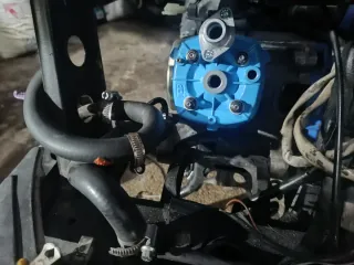 Piaggio NRG MC2 49cc Scooter Negra y Azul