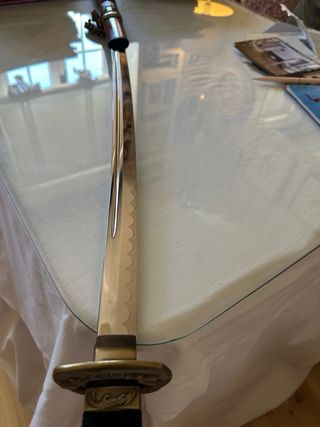 Catana decorativa con funda