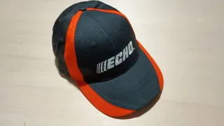 Cappello Echo Nero e Arancione