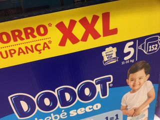 Fraldas Dodot T5 XXL 11-16kg